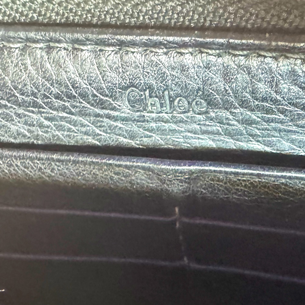 Chloé Paddington Zip Wallet in Black Leather Vintage Collector’s Piece - Picture 10 of 12